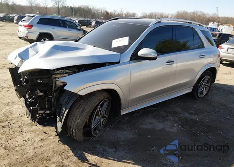 2021 Mercedes-Benz Gle 450 4Matic из США, поврежденный, VIN 4JGFB5KBXMA323130